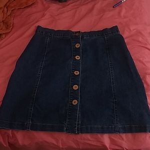 Jean skirt